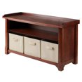 thumbnail image 1 of Verona Storage bench & baskets, 1 of 9