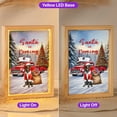 thumbnail image 2 of Santa is Coming German Shorthaired Pointer Merry Christmas Xmas Noel Truck Tree Acrylic Plaque with Wood Photo Frame Box GSP Lover Dog Gift Light Box - 02023, 2 of 5