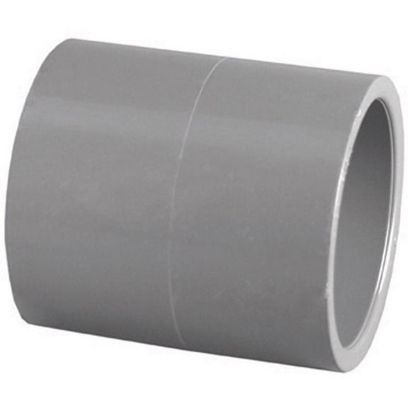 Charlotte Pipe Schedule 80 1-1/2 in. Slip x 1-1/2 in. Dia. Slip PVC Coupling