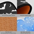 thumbnail image 3 of Halloween with Bats Kitchen Rug Set of 2, Washable Non-Slip Anti Fatigue Distressed Comfort Memory Foam Rubber Backing Rug for Kitchen Floor Living Room Bedroom Bathroom Laundry Room, 3 of 6