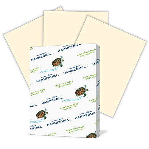 Hammermill Colored Paper, Ivory Printer Paper, 24lb, 8.5x11 Paper
