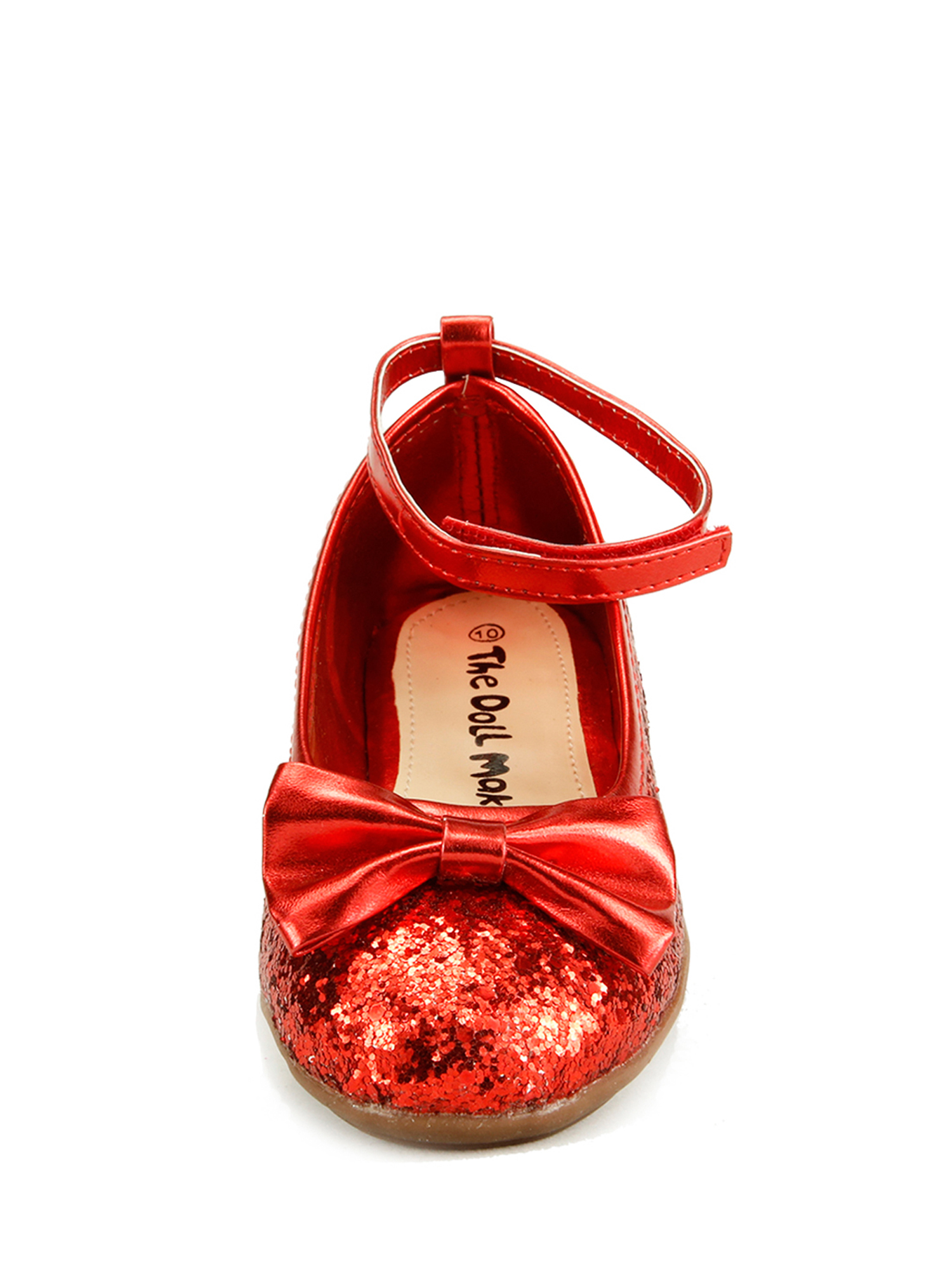 The Doll Maker Metallic Glitter Strap Flat Shoes - TD1511115E-1 - image 2 of 6