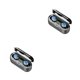 thumbnail image 2 of Tholdsy Auriculares inalámbricos compatibles con Bluetooth V5.0 Auriculares recargables impermeables a prueba de sudor Auriculares de música Negro 2piezas, 2 of 6