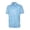 A-Light Blue287, variant on XIAONU Men's Floral All Over Print Polo Shirt Short Sleeve Turn Down Collar Button Up Polo Breathable Preppy Golf Polos