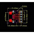 thumbnail image 5 of Haljia Adaptateur Micro Usb vers Dip Connecteur Femelle 5 Broches Type B Pcb Convertisseur Module Carte (4 Pcs), 5 of 5