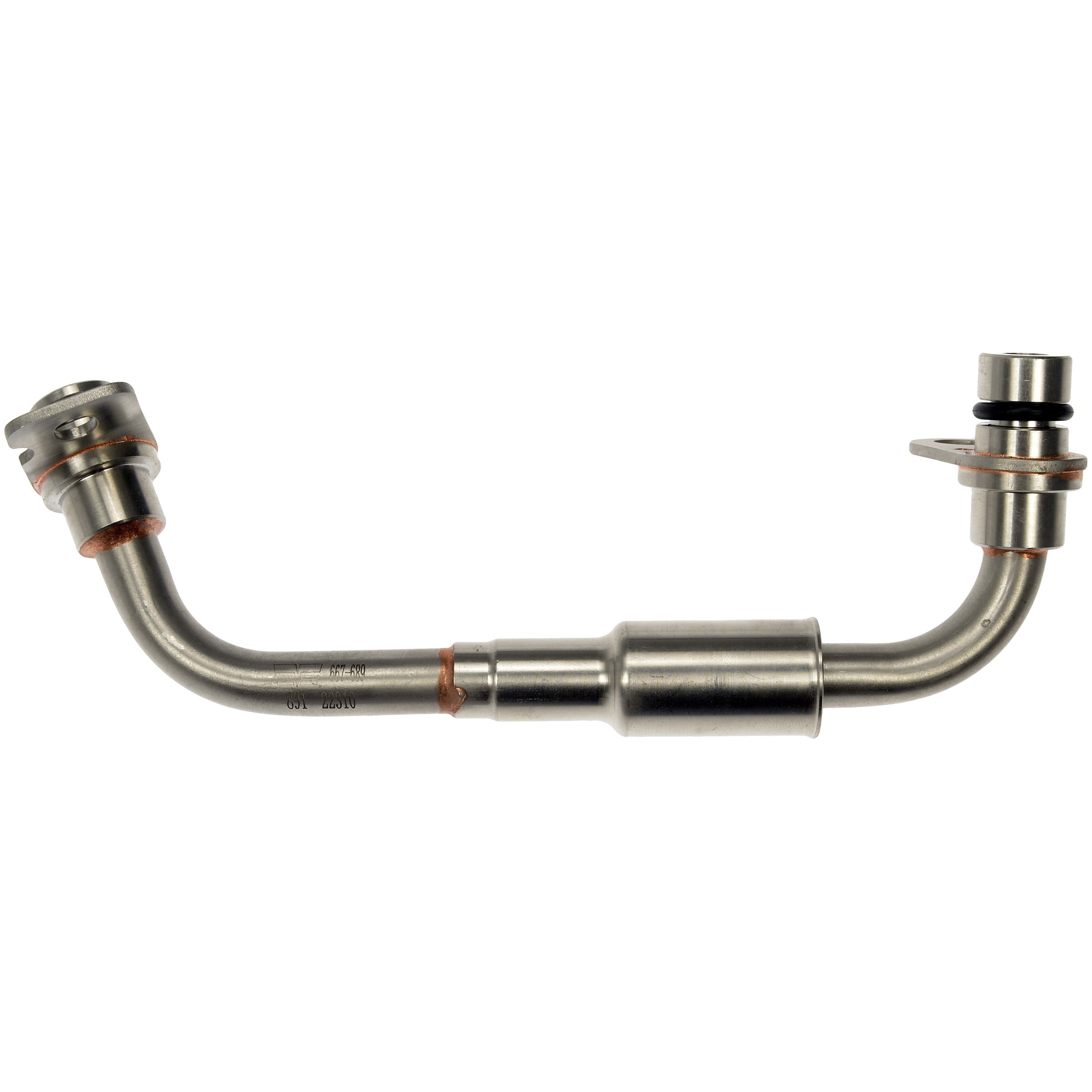 Dorman 667-689 Return (Left) Turbocharger Coolant Line for Specific Ford / Lincoln Models