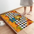 thumbnail image 4 of Thanksgiving Washable Kitchen Rugs Cushioned Floor Mat, Fall Scarecrow Pumpkin Maple, Waterproof Non-Slip Kitchen Rugs and Mats, Anti Fatigue Comfort Standing Mat Runner for Kitchen/Sink/Laundry, 4 of 6
