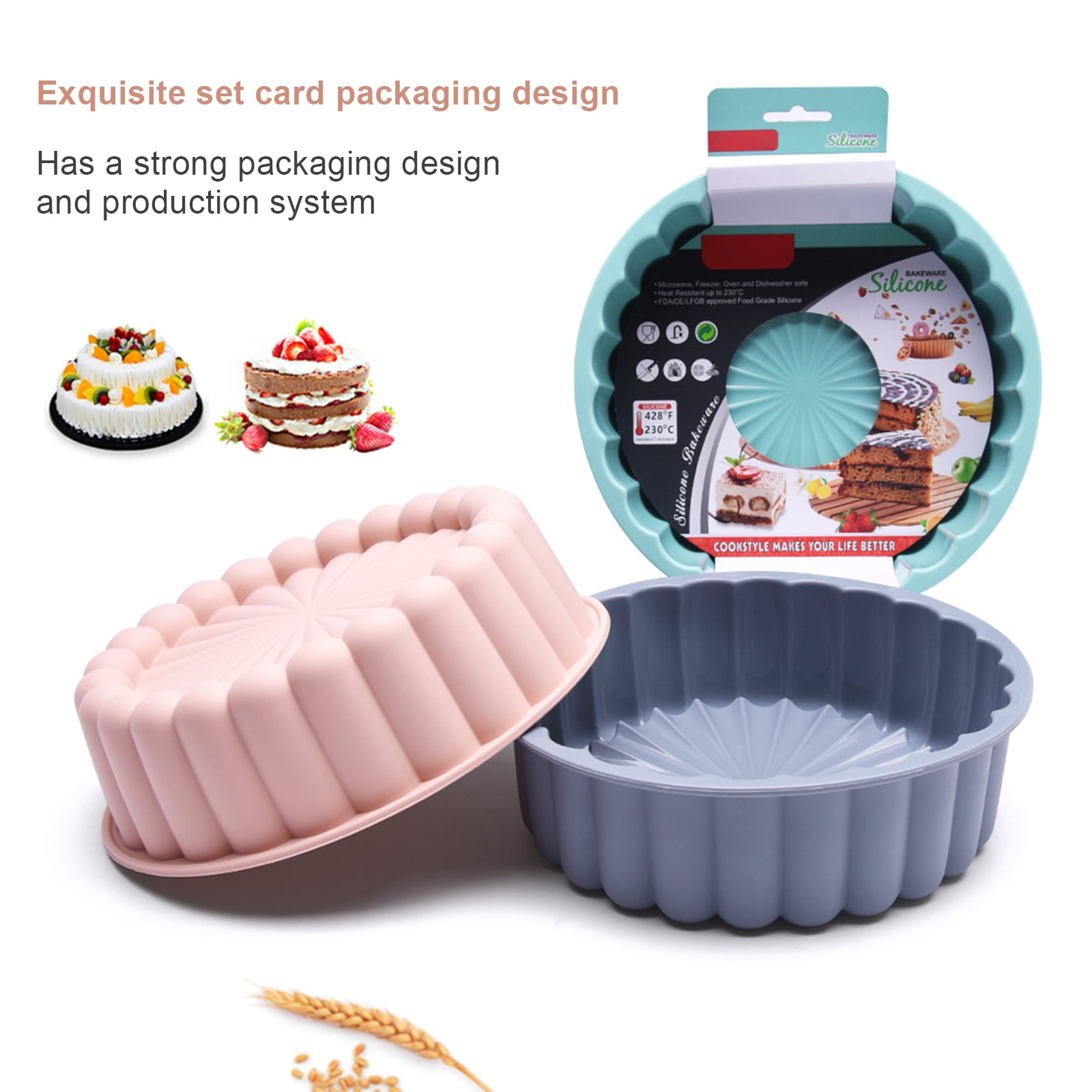Silicone Charlotte Cake Pan — Story Book Cakes
