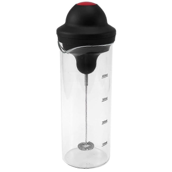 Milk Frother Electric Foamer Coffee Foam Maker Mixer Single Layer Jug Cup for Home Office Travel wi