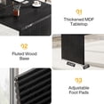 thumbnail image 5 of Tribesigns 63" Executive Desk, Modern Large Computer Office Desk, Simple Style Rectangle Writing Table for Home Office, Black, 5 of 5