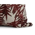 thumbnail image 2 of Simply Daisy, 20" x 20" Spikey, Floral Print Outdoor Pillow, Red, 2 of 2