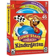 Angle View: Jumpstart Advanced Kindergarten 3-CD Set