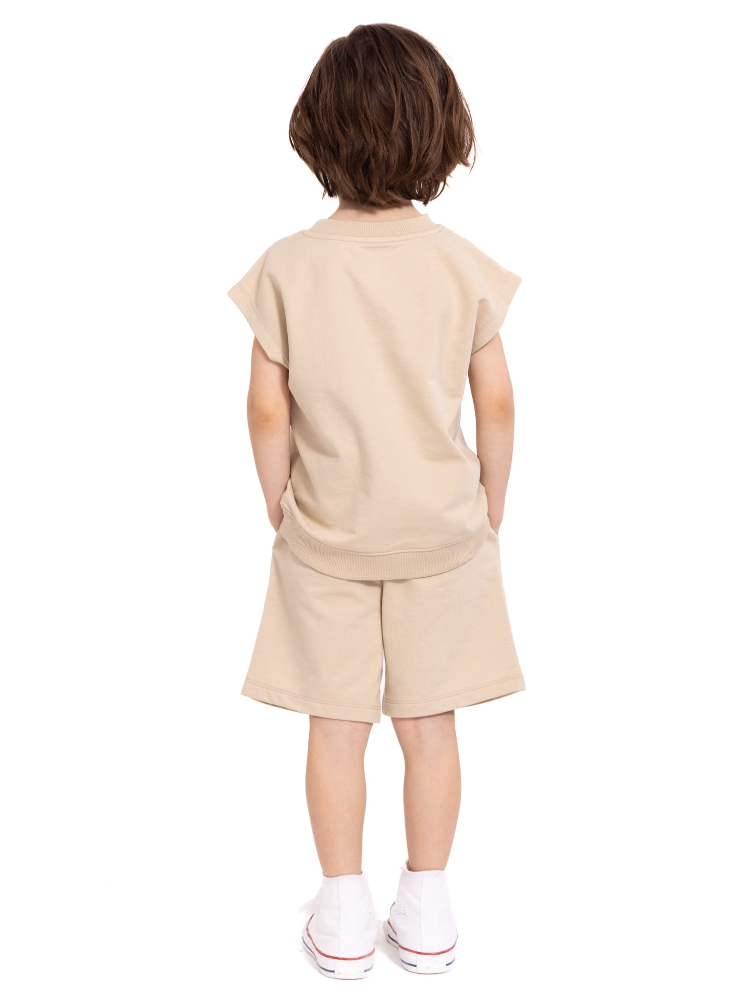 Wonder Nation Toddler Boys Sleeveless Graphic Tank Top and Matching Shorts Set, Sizes 12M-5T