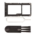 thumbnail image 3 of Storage Card Slot Replacement, Perfect Fit Lightweight Sim Card Holder Ideal Replacing Plastic  For Repair Black,Red, 3 of 8