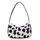 thumbnail image 2 of Bolsa Bolso de hombro de felpa para mujer, bolso de mano de invierno con estampado de vaca (1) JShteea Para Estrenar, 2 of 8