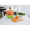 thumbnail image 3 of BAMBOO FIBER SALAD BOWL &amp; PREP LID w/ UTENSILS, 3 of 6