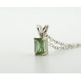thumbnail image 3 of Natural Green Tourmaline Sterling Silver Necklace NT319, 3 of 8
