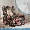 thumbnail image 3 of Kuiaobaty Hedgehog Print Recliner Chair Cover for Large Recliner Reclining Sofa Slipcover Washable Reclining Slipcover Comfortable Lazy Boy Chair Cover with Elastic Bottom for Living Room, 3 of 8
