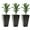 Brown, variant on Demi Bonn 3-Piece Tall Planters with Drainage, 28" Outdoor Plant Pots, Indoor Pottery for Porch & Patio, Deck Planting, Gray