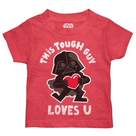 Star Wars Little Boy Toddler Darth Vader This Tough Guy Loves U