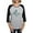 Heather/Black, variant on CafePress - PD Moreno's Halloween Gho Women's Baseball T Shirt - Womens Baseball Tee