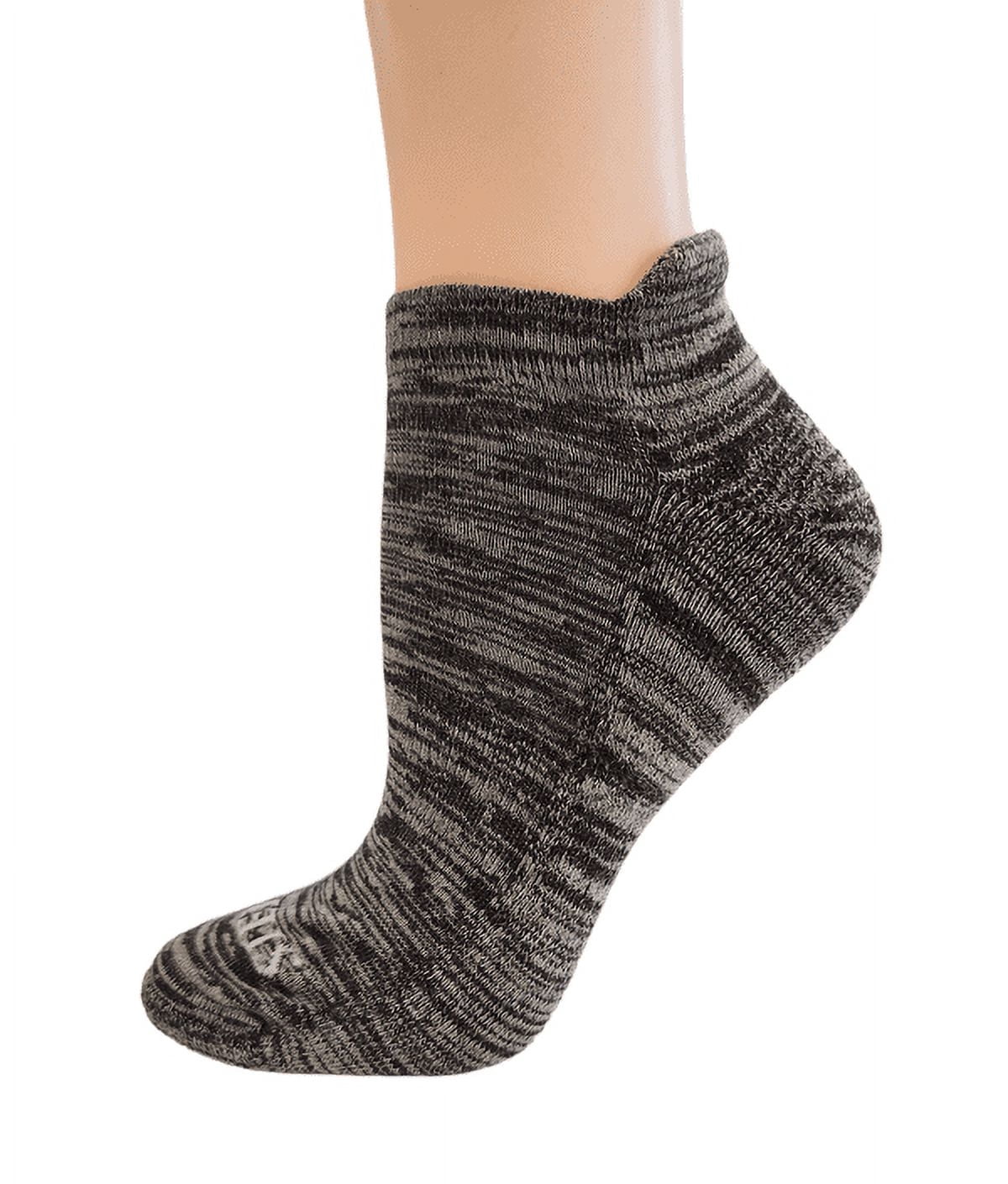 Women's Bamboo Performance Cushioned Ankle-Hi Socks with Heel Guard