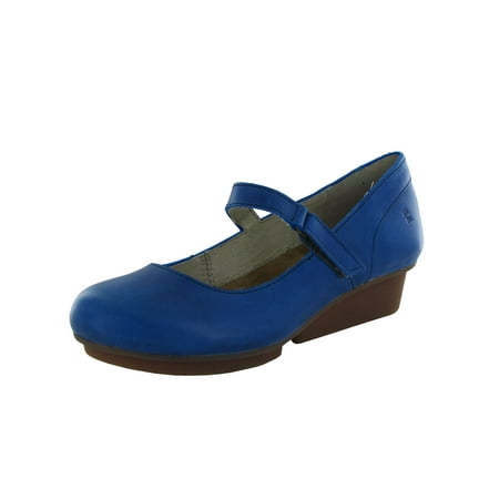 

El Naturalista Womens Code ND24 Mary Jane Wedge Shoes Bluing EU 38 / US 8
