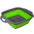 thumbnail image 3 of Handy Housewares Colador De Cocina De Silicona Plegable Que Ahorra Espacio (Rojo), 3 of 3