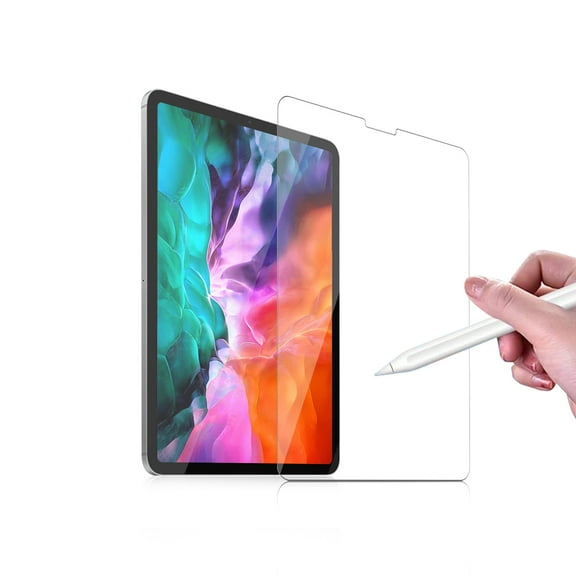 FIEWESEY Paperfeel Screen Protector Film for iPad Pro 12.9 (12.9 inch, 2021 & 2020 & 2018 Model), Matte PET Film for Drawing/High Touch Sensitivity/No Glare/Scratch Resistant [Not Glass]