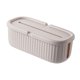 thumbnail image 3 of Caja de gestión de cables, organizador de cables portátil, ocultador de cables Caqui, 3 of 9