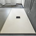 thumbnail image 3 of Design House 542837-MB 6" Square Shower Drain Modern Contemporary, Matte Black, 3 of 12