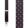 thumbnail image 2 of SuspenderStore Polka Dot Suspenders - 1-Inch Wide Elastic - Clip - 2 Sizes, 2 of 4