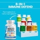 thumbnail image 2 of Clean Nutraceuticals Suplemento de apoyo a la defensa inmune 8 en 1 con zinc 50 mg de quercetina, VIT C 1000 mg, vitamina D3 5000 UI, saúco, jengibre - Refuerzo del sistema inmunológico para adultos,, 2 of 5