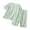Green, variant on YunPes Girls Soft Plain Pajama Set Lightweight Loose Fit Short Sleeve Shirts and Shorts Breathable Comfy 2 Piece Outfit