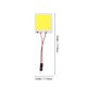 thumbnail image 2 of unbranded 10Ud Luz Interior LED Panel Lectura Amarillo Con 48 Leds Aluminio, 2 of 7