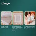 thumbnail image 4 of Almohadillas De Parches De Desintoxicación Para Pies 10 unids/lote de pegatinas de desintoxicación para pies que mejoran el sueño para la herramienta adhesiva para el cuidado de los pies DQrwqpou Cuidado Belleza, 4 of 5