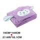 thumbnail image 2 of Toalla de baño con capucha para niños, funda de almohada, bata de baño de terciopelo coral para bebé, gran absorción de agua, toalla de baño grande suave, toallas de baño, 2 of 2