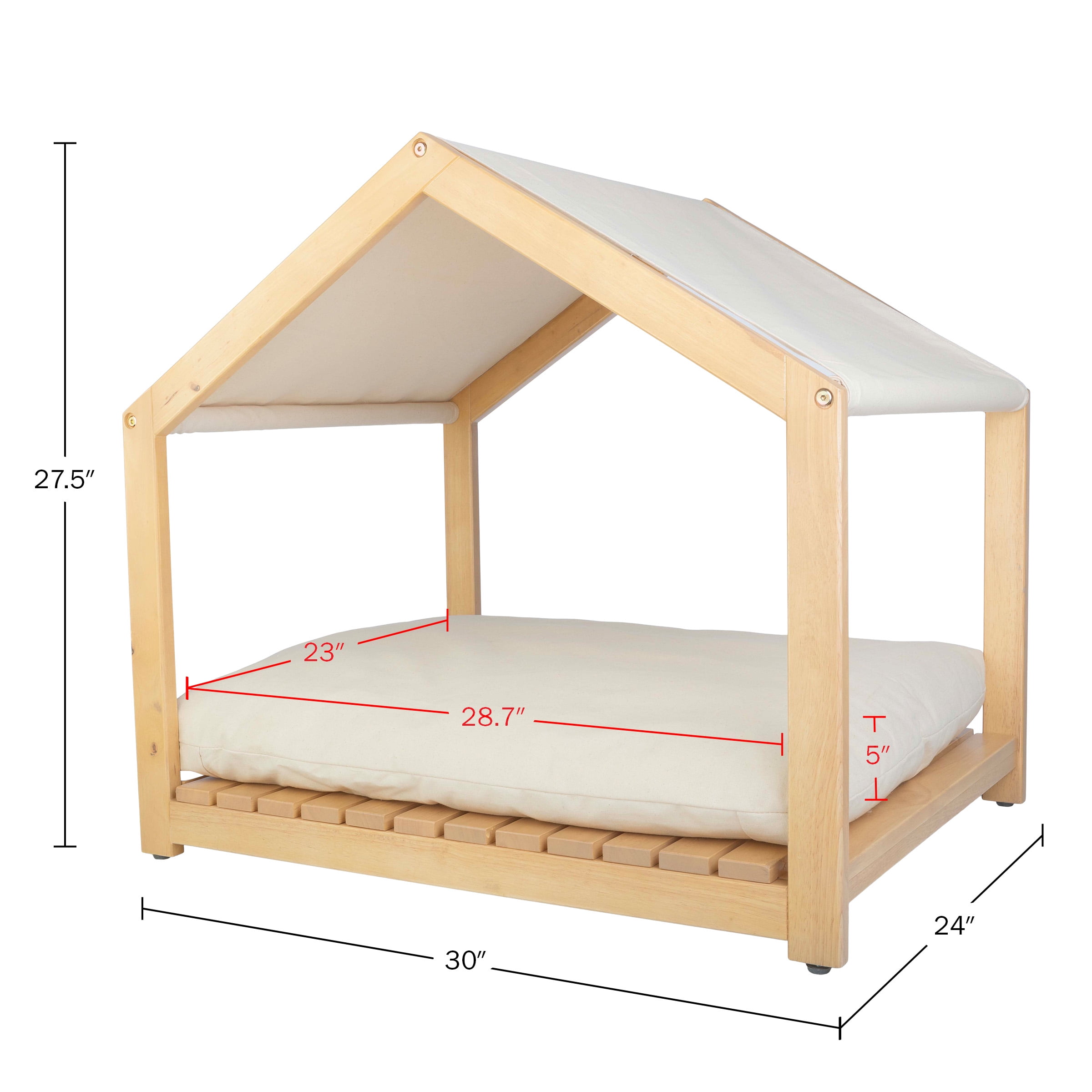 PETMAKER 30x24 Indoor Dog House for Small Pets