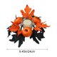 thumbnail image 3 of Candelabros de hojas de arce de simulación de otoño, corona de decoración de Halloween, adorno de mesa de plástico, copa de vela, corona, portavelas de plástico, 3 of 6