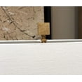 thumbnail image 3 of Lucas McKearn Jackson Square Metal Table Lamp with White Linen Shade in Gold, 3 of 3