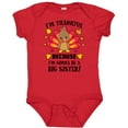 thumbnail image 3 of Inktastic Thanksgiving I'm Thankful Because I'm Gonna Be a Big Sister Girls Baby Bodysuit, 3 of 5