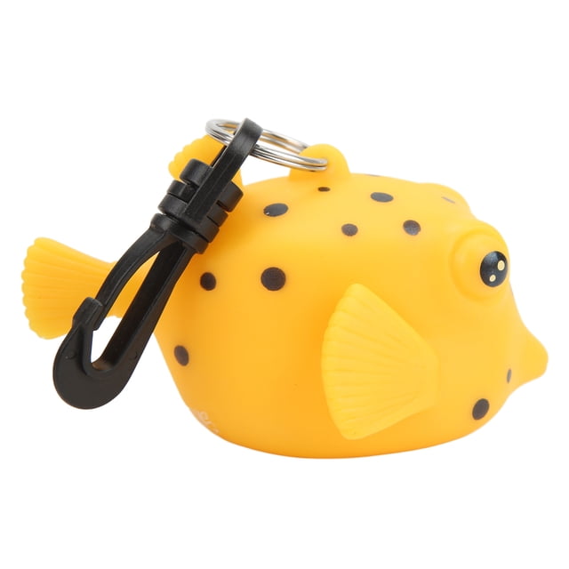 Dive Regulator Cover, Cartoon Fish Dive Mouthpiece Dustproof Cover Second Stage Regulator Holder with Clip