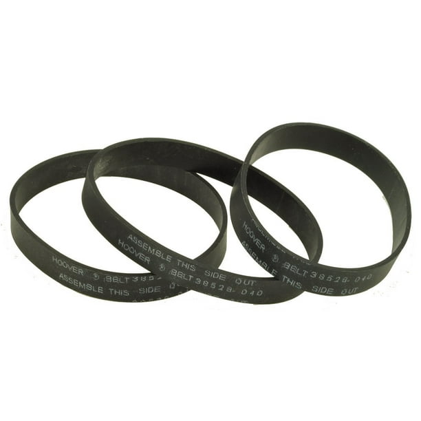 Hoover Elite Vacuum Cleaner Belt 3 Pack Part 38528040 Walmart