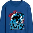 thumbnail image 3 of Marvel Black Panther - Katakana Panther - Men's Long Sleeve Graphic T-Shirt, 3 of 5