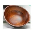 thumbnail image 3 of Lipper International 293 Cherry Finished Wavy Rim Serving Bowl for Fruits or Salads, Matte, Small, 7.5" x 7.25" x 3", Single Bowl, 3 of 6