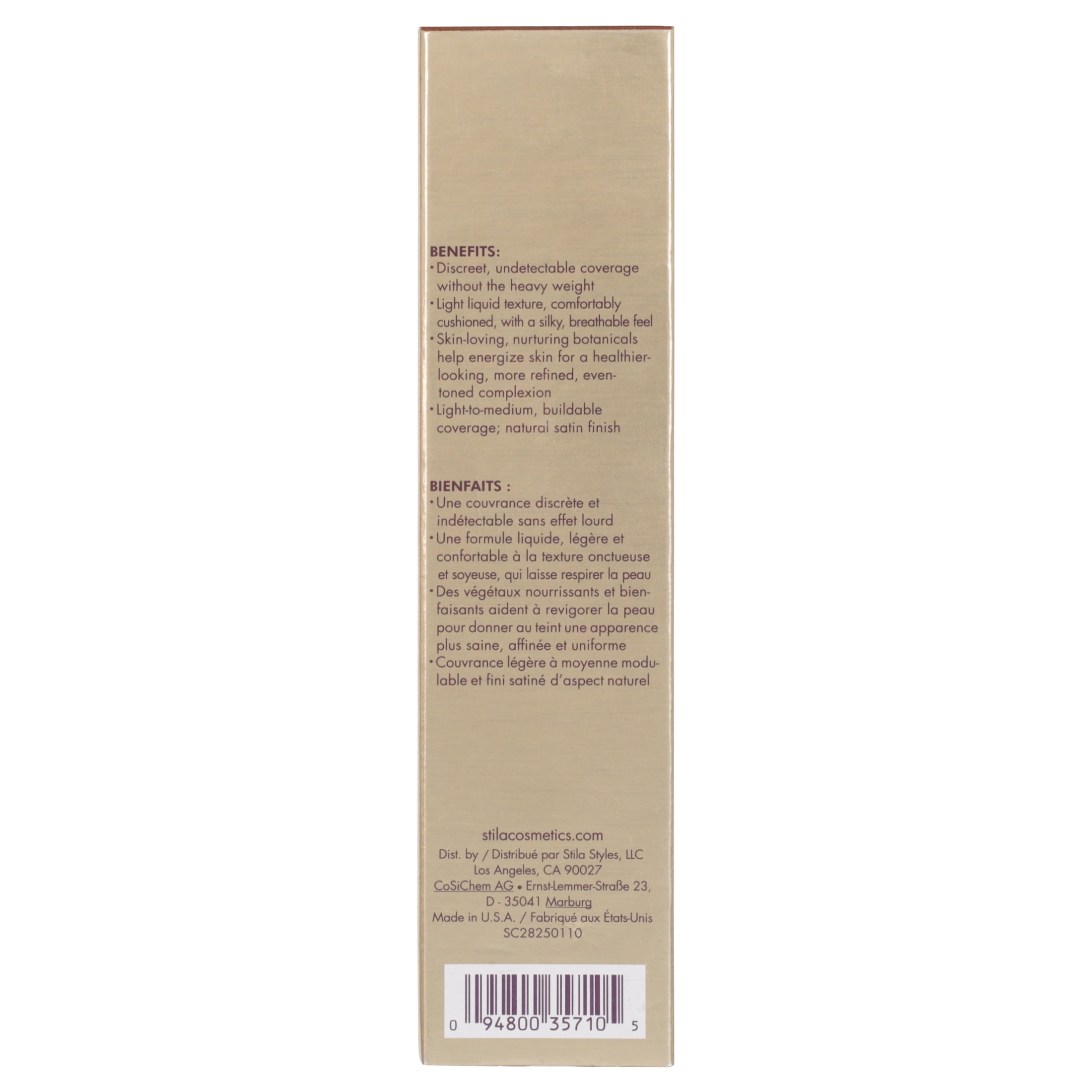 Stila Hide & Chic Fluid Foundation, Deep 1