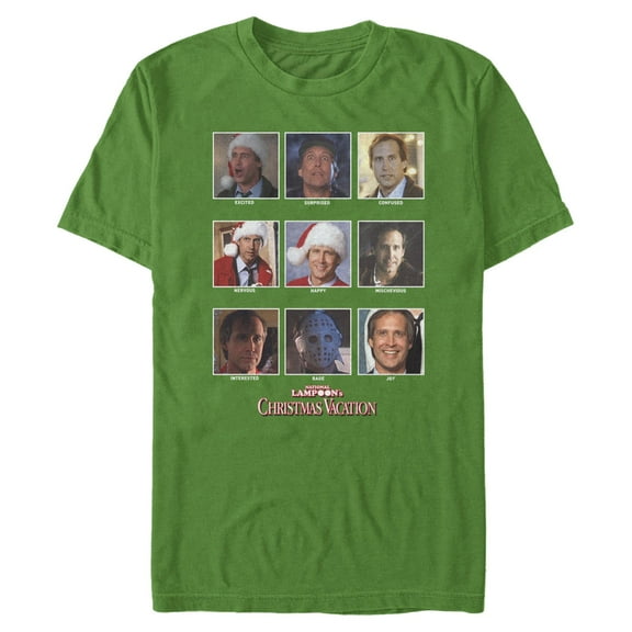 Men's National Lampoon's Christmas Vacation Clark Moods  Graphic T-Shirt