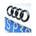 thumbnail image 4 of Audi A3 Black Edition Blackline Emblem Logo Ring Negro (logotipo delantero y trasero) RV, 4 of 5