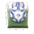 thumbnail image 2 of Deluxe Acrylic Soccer Ball Display Case with Silver Risers, Mirror and Turf Base (A027-MSRTB), 2 of 5