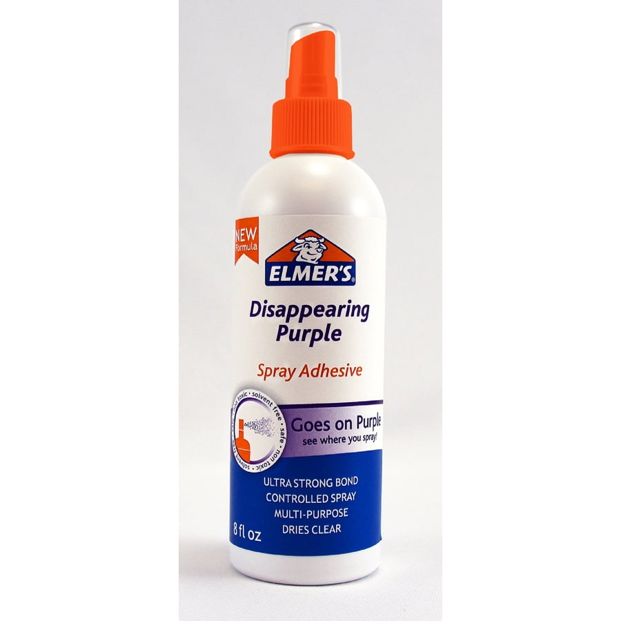 Elmer's Disappearing Purple Adhesive Spray